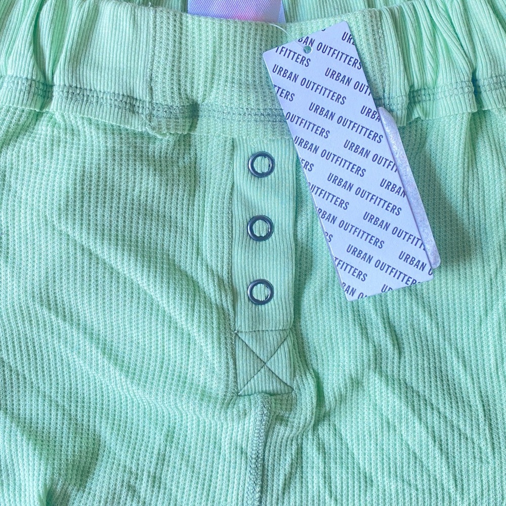 URBAN OUTFITTERS flowy, mint, wide leg beach pants